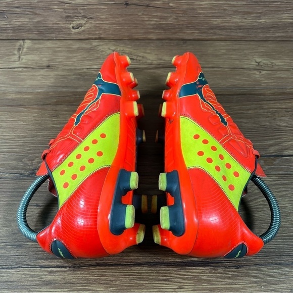 Puma Evo Power 3 Orange Soccer Cleats Men’s Size 7 Athletic Shoes - Picture 3 of 10